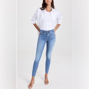 New Good American Good Legs Skinny Jeans Denim Medium Wash Women's Size 14-18